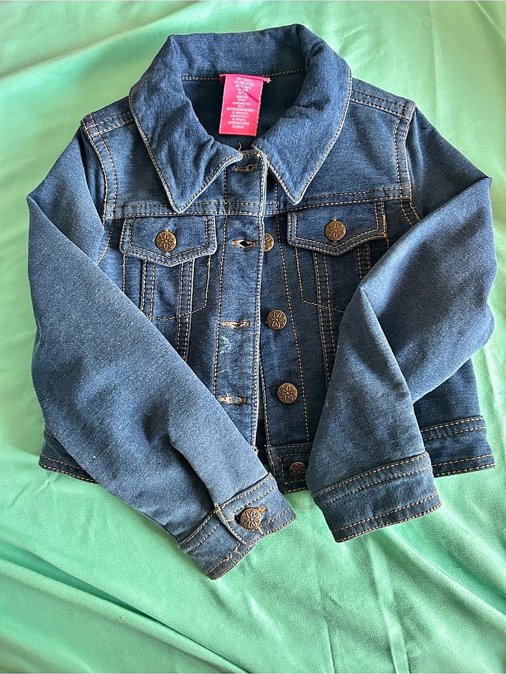 Blue Denim Jacket Like New